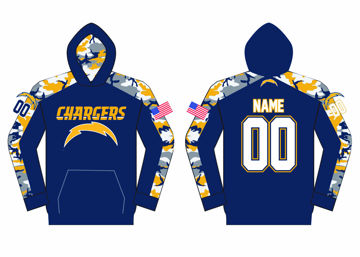 Picture of Chargers  FOOTBALL HOODIE