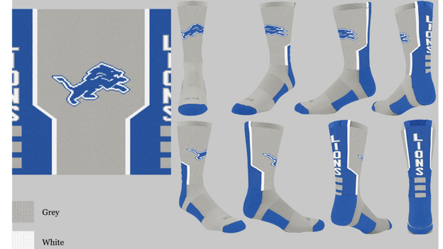 Picture of Lions   custom Socks