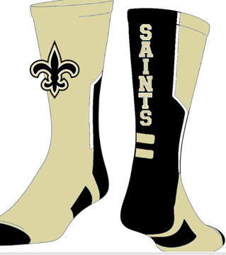 Picture of Saints   custom Socks