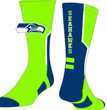 Picture of Seahawks   custom Socks