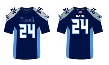 Picture of Titans Custom Sublimated Shirt