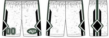 Picture of Jets Custom sublimated  Shorts