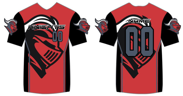 Picture of Knights Custom sublimated  Shirt