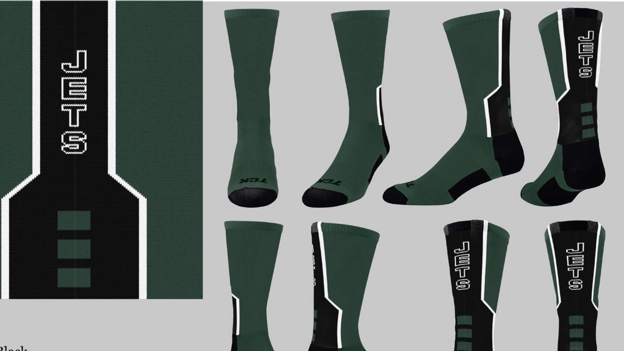 Picture of Jets custom Socks