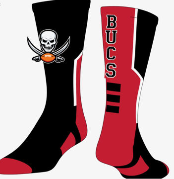 Picture of Bucs   custom Socks