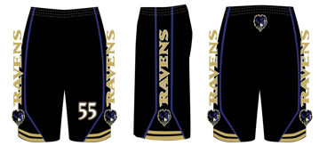 Picture of Ravens Custom Shorts