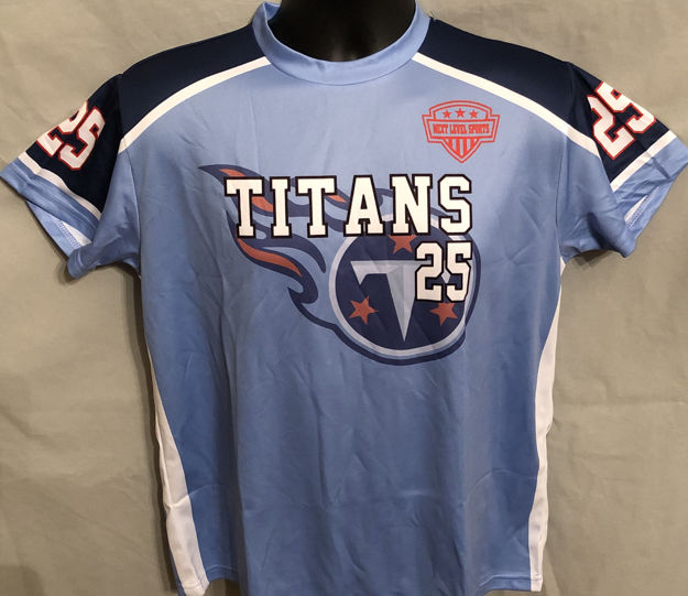 Picture of Titans Game Custom Sublimated Shirt
