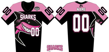 Picture of SHARKS  CUSTOM PLAYER / PARENT SHIRT