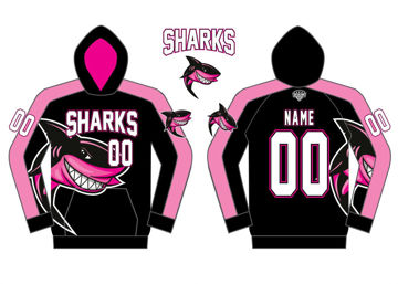 Picture of SHARKS  FOOTBALL HOODIE