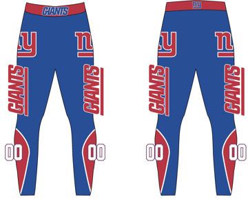 Picture of Giants Custom Sublimated Spandex  pants