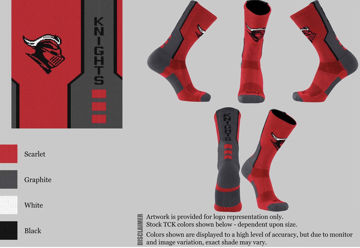 Picture of Knights  custom Socks