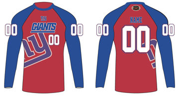 Picture of Giants  Custom Sublimated Spandex  Top