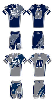 Picture of WOLFPACK REVERSIBLE  CUSTOM PLAYER / PARENT SHIRT