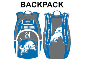 Picture of LIONS CUSTOM BACK PACK